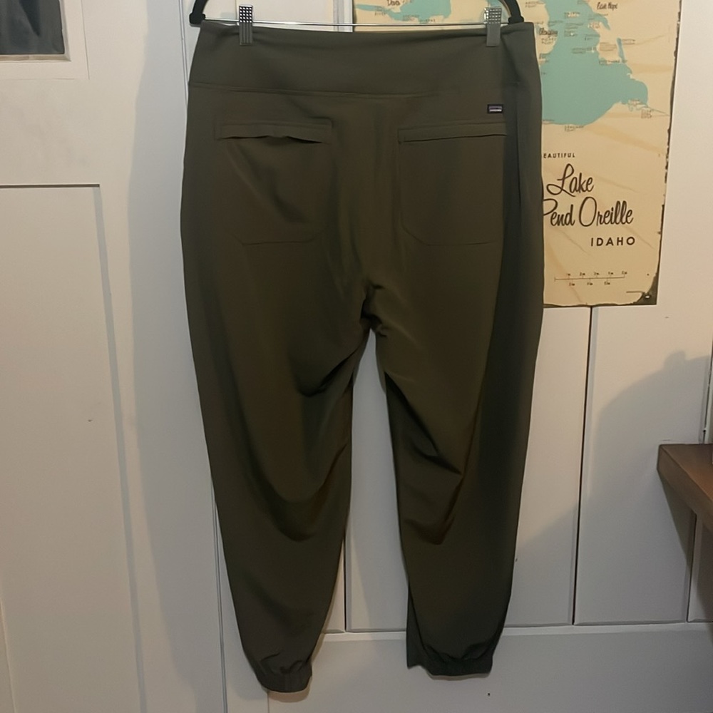 Patagonia Happy Hike Studio Pants - Green 💜 - Picture 8 of 12